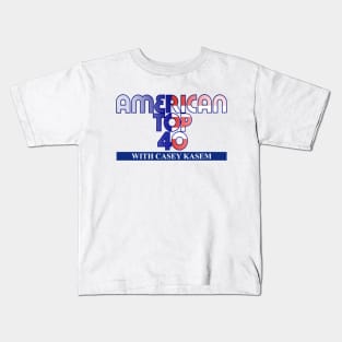 American Top 40 with Casey Kasem Kids T-Shirt